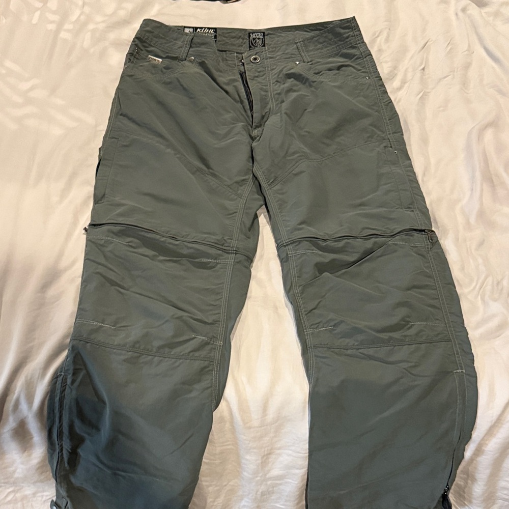 Kuhl Men's Green Cargo Pants